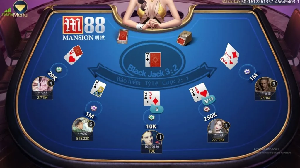Hướng dẫn cách chơi xì tố tại P2P nhà cái M88 trực tuyến